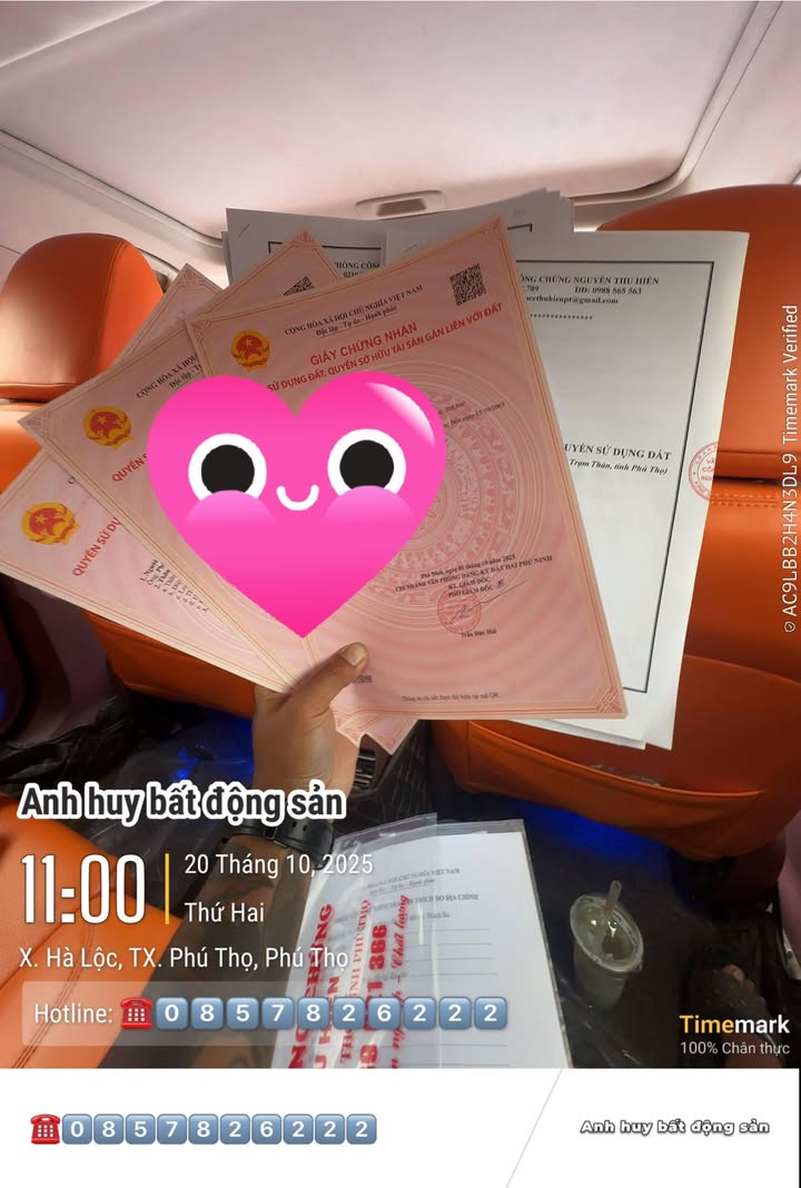 Đất thổ cư 335m² tại Phong Châu, Phú Thọ - Giá chỉ 1 tỷ!