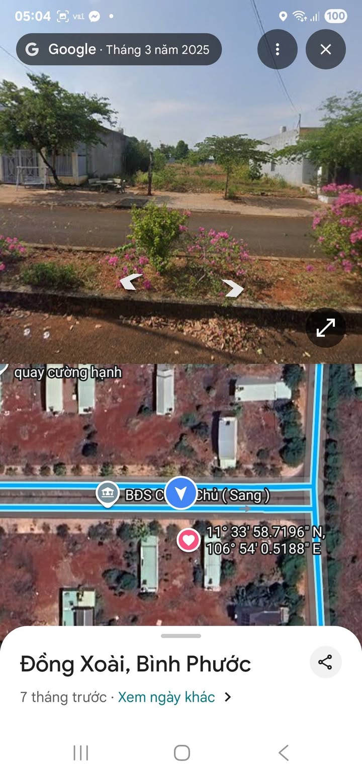 Đất nền TDC CSDP Tân Phú Đồng Xoài 120m² giá 1 tỷ - Sổ đỏ chính chủ, công chứng ngay!