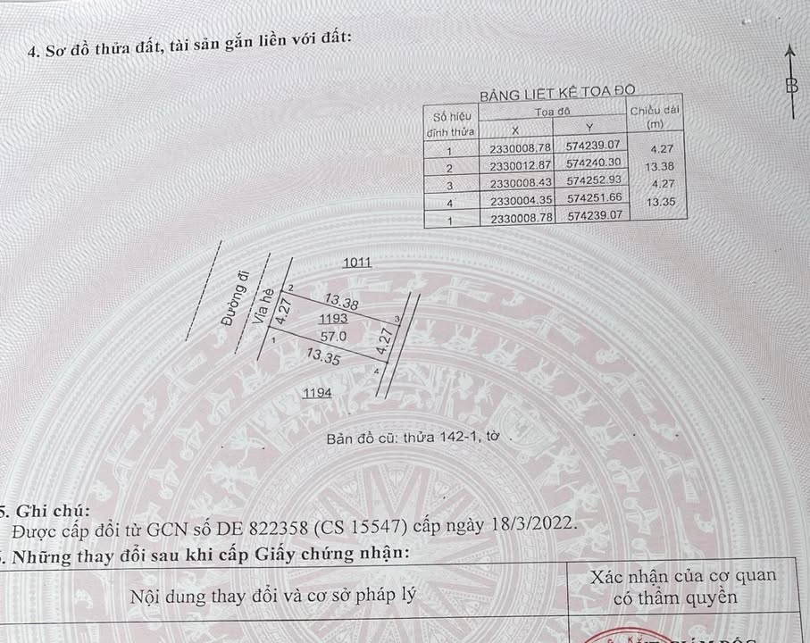 Đất nền tại khu đô thị Kim Chung Di Trạch 57m² - Cơ hội đầu tư hấp dẫn!