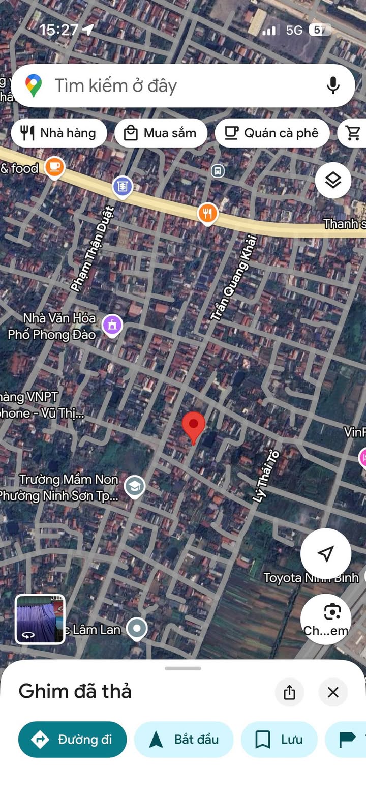 Đất nền phường Nam Hoa Lư, Ninh Bình 210m² giá 4.7 tỷ - Tiềm năng sinh lời cao!