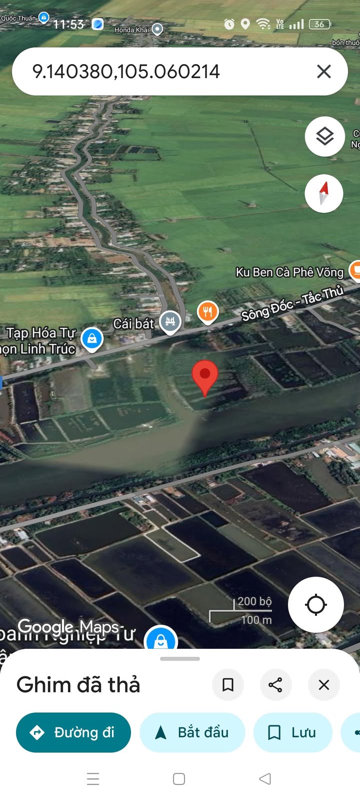 Đất nền 14,3 công tại xã Khánh Bình, Cà Mau - Giá 1 tỷ, sổ đỏ chính chủ!