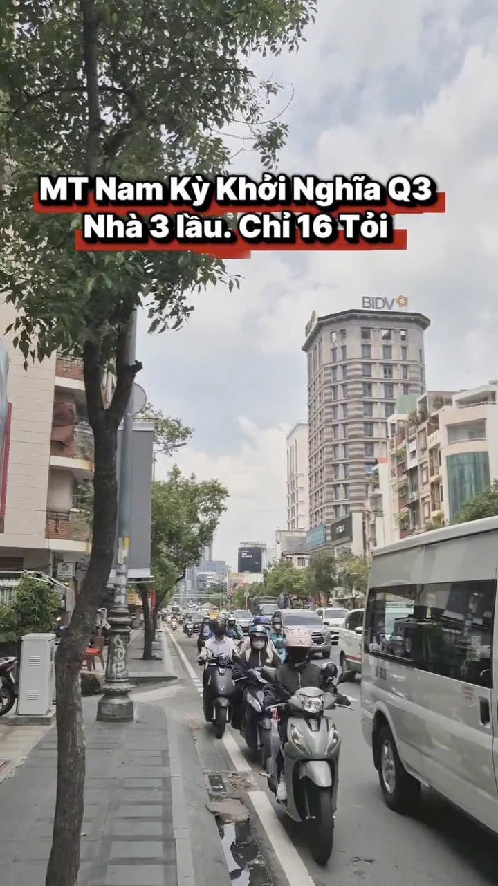 Nhà phố mặt tiền Nam Kỳ Khởi Nghĩa, Quận 3, 29m² - Siêu vị trí kinh doanh!