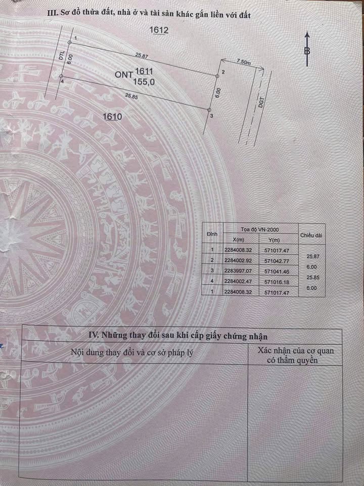 Đất Thổ Cư Thôn Duơng, Cộng Hòa, Hưng Hà 150m² giá 1.2 tỷ - Gần chợ, trường học!