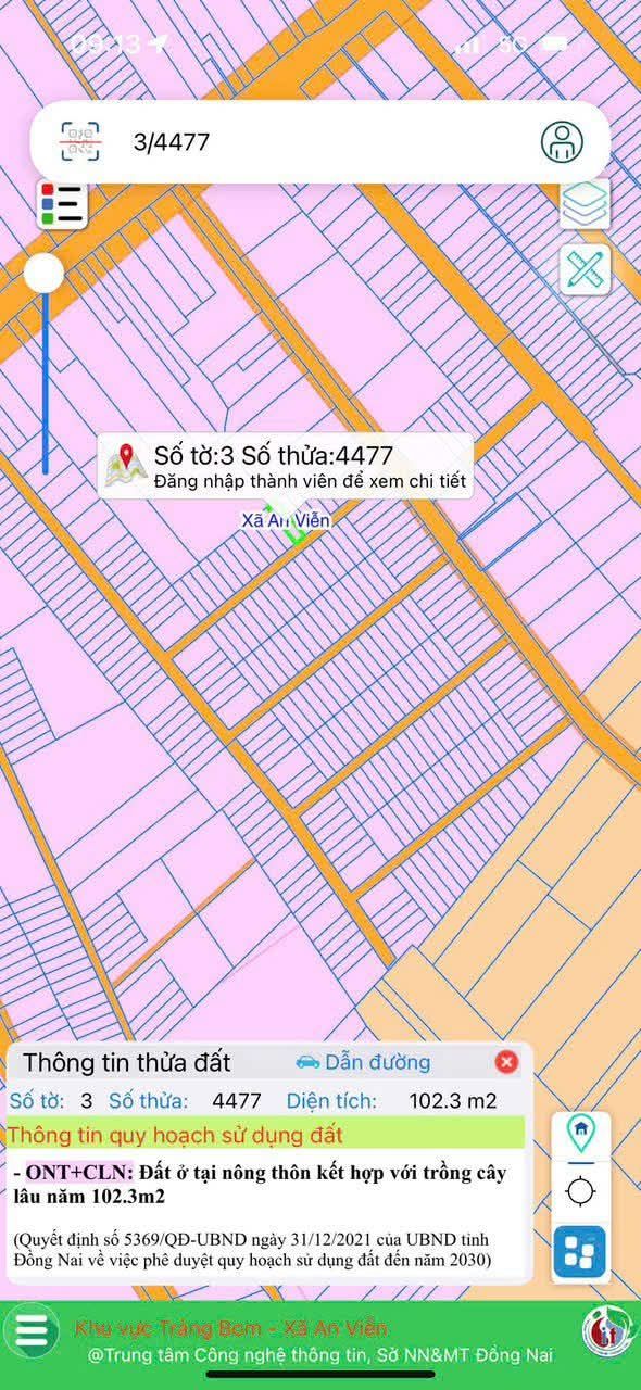 Đất nền An Viễn, Trảng Bom 100m² giá 800 triệu - Sổ đỏ chính chủ, đầu tư sinh lời!