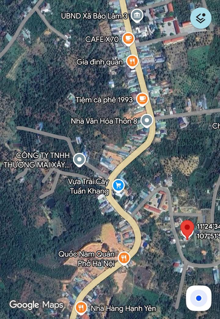 Đất nền 516m² Thôn 8 Lộc Nam, Bảo Lâm 2.4 tỷ - Đầu tư sinh lời tuyệt vời!