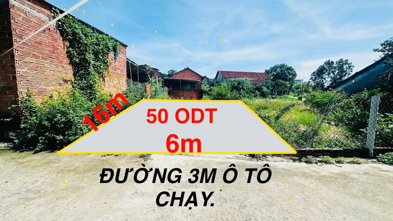 Đất thổ cư Hòa Hiệp Trung 96m² giá chỉ 600 triệu - Cơ hội đầu tư sinh lời!
