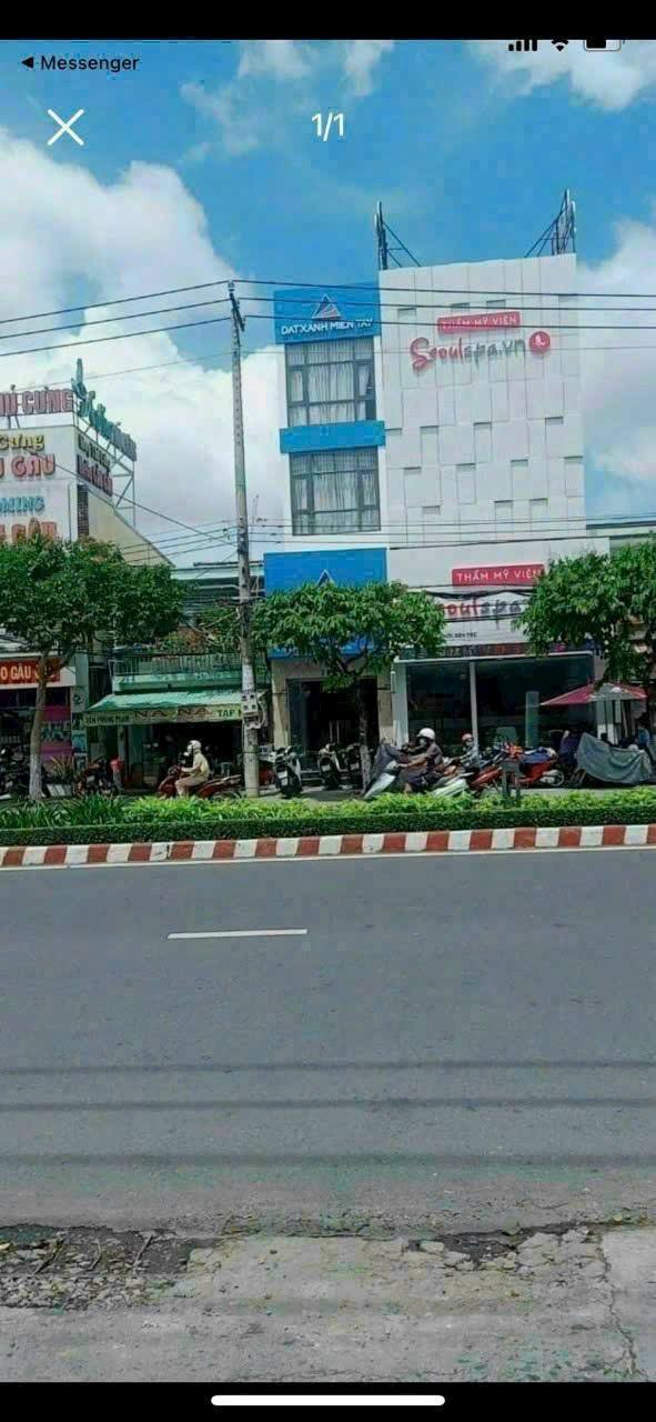 Nhà 4 tầng mặt tiền Đại Lộ Đồng Khởi, Phú Tân, 55.6m² giá 6.9 tỷ - Đầu tư sinh lời ngay!