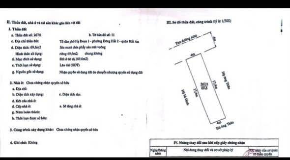 Đất mặt đường Hạ Đoạn 1, Đông Hải 69m² giá 2.95 tỷ - Kinh doanh thuận lợi!
