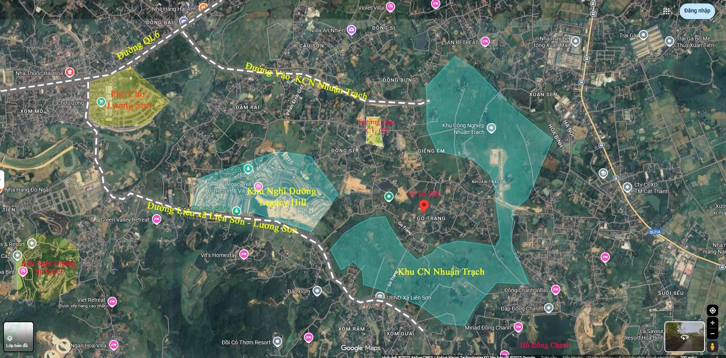 Đất nền Cư Yên, Lương Sơn, Hòa Bình 110000m² - Tiềm năng phát triển vượt trội!