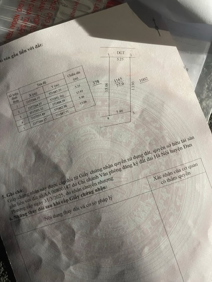 Đất nền Hồng Hà Đan Phượng 77m² - Giá thỏa thuận, vị trí đắc địa!