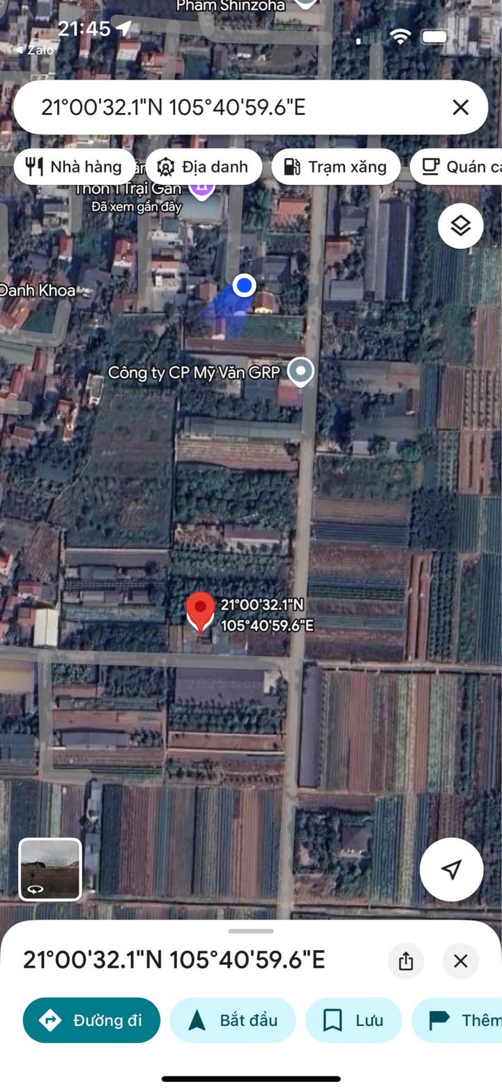 Đất nền Song Phương Hoài Đức 1500m² giá chỉ 6 tỷ - Đường ô tô tránh nhau!