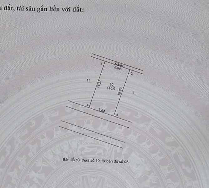 Đất dịch vụ Thăng Long 9, Lai Xá 140.6m² giá đầu tư - Vị trí đẹp gần đường 33m!