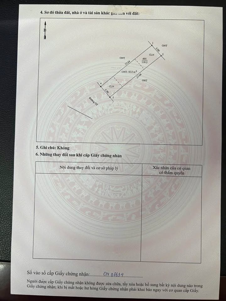 Đất nền 118m² tại Khu Tu Vũ, Thanh Thủy, Phú Thọ - Giá chỉ 500 triệu, Sổ đỏ chính chủ!