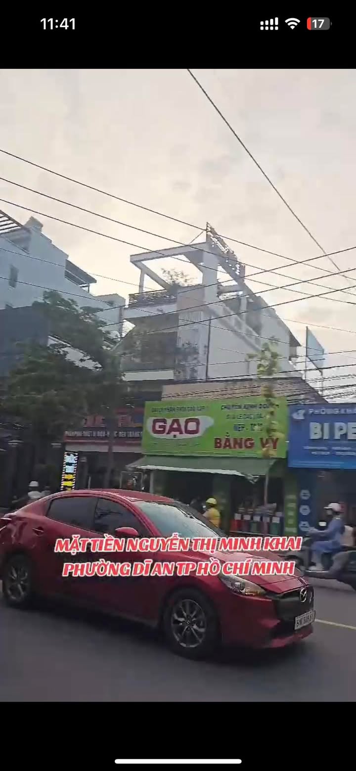 Nhà cấp 4 mặt tiền đường Nguyễn Thị Minh Khai, Dĩ An 86.3m² giá 6.5 tỷ - Đầu tư sinh lời ngay!