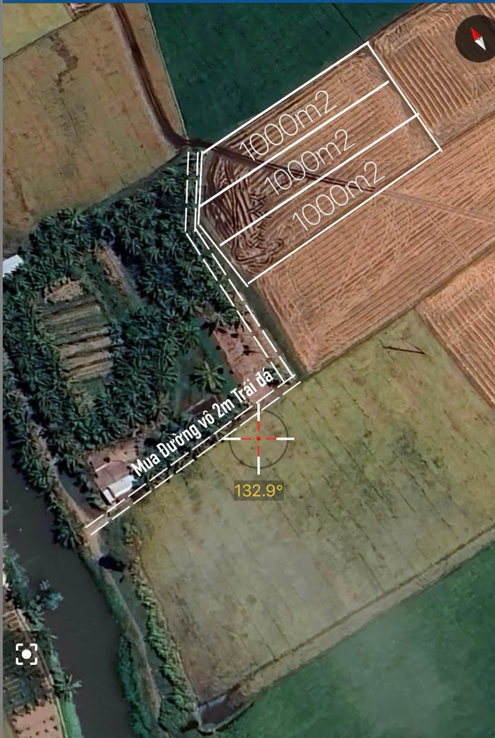 Đất nền An Hiệp, Châu Thành, Sóc Trăng 1000m² giá chỉ 240 triệu - Sổ hồng riêng chính chủ!