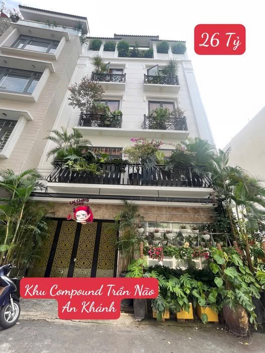 Nhà phố khu compound Đường Số 3, An Khánh, Quận 2, 84m² giá 26 tỷ - An ninh 24/7!