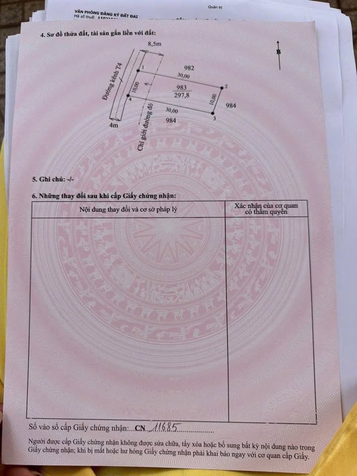 Đất thổ cư 300m² và 1089m² đất lúa tại Ao Gòn, Cần Đước, Long An - Giá chỉ 3.6 tỷ!