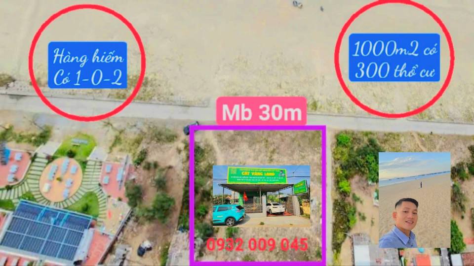 Đất nền ven biển Tam Thanh, Tam Kỳ 1000m² - Cơ hội đầu tư hiếm có!