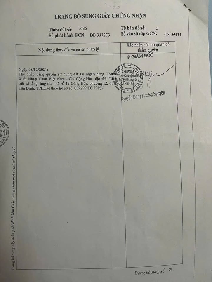 Đất thổ cư 103m² tại xã Long Cang, huyện Cần Đước - Sổ hồng chính chủ, giá thỏa thuận!