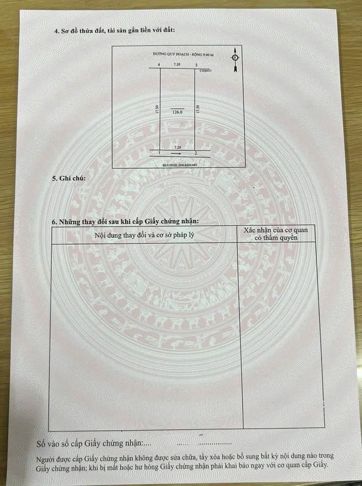 Đất nền Quán Bàu 126m² giá 6.58 tỷ - Vị trí đắc địa, xây dựng tự do!