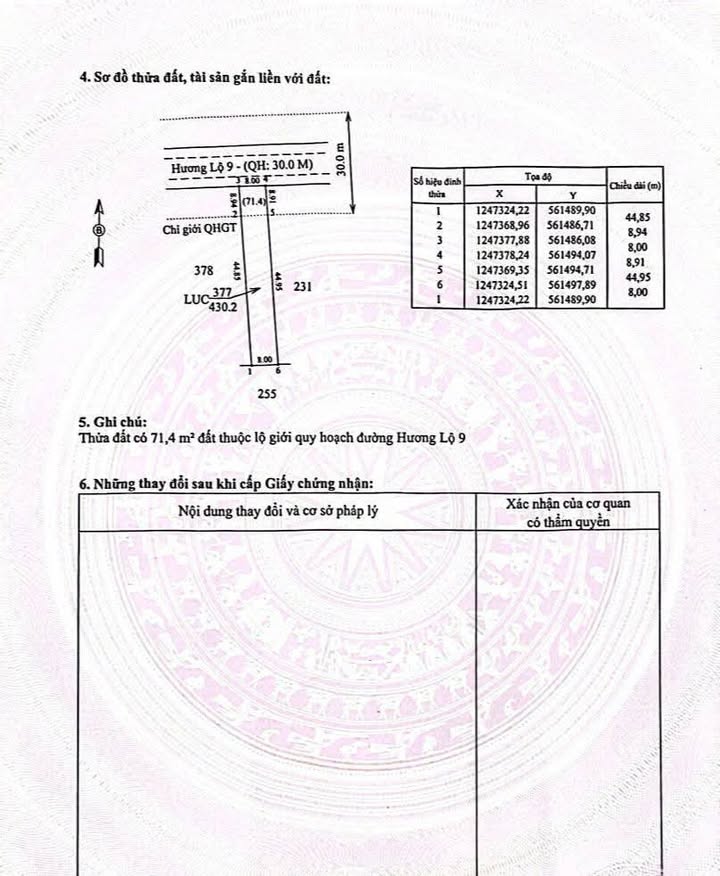 Đất thổ cư An Bình 400m² giá 1.04 tỷ - Mặt tiền nhựa, vị trí đẹp!