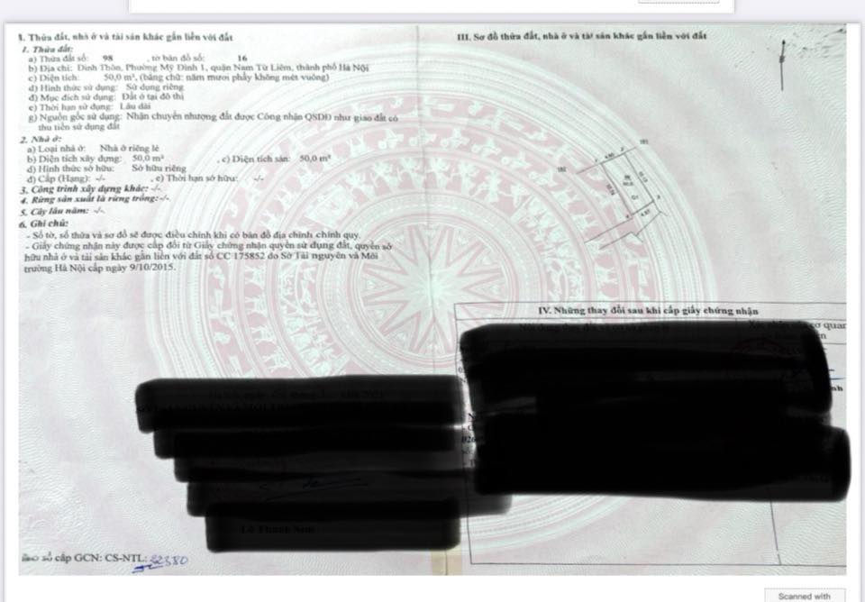 Đất nền Mễ Trì 10m² giá 10,5 tỷ - Cơ hội đầu tư sinh lời!