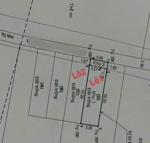 Đất nền Hóc Môn 100m² giá chỉ 2.25 tỷ - Cơ hội vàng cho nhà đầu tư!