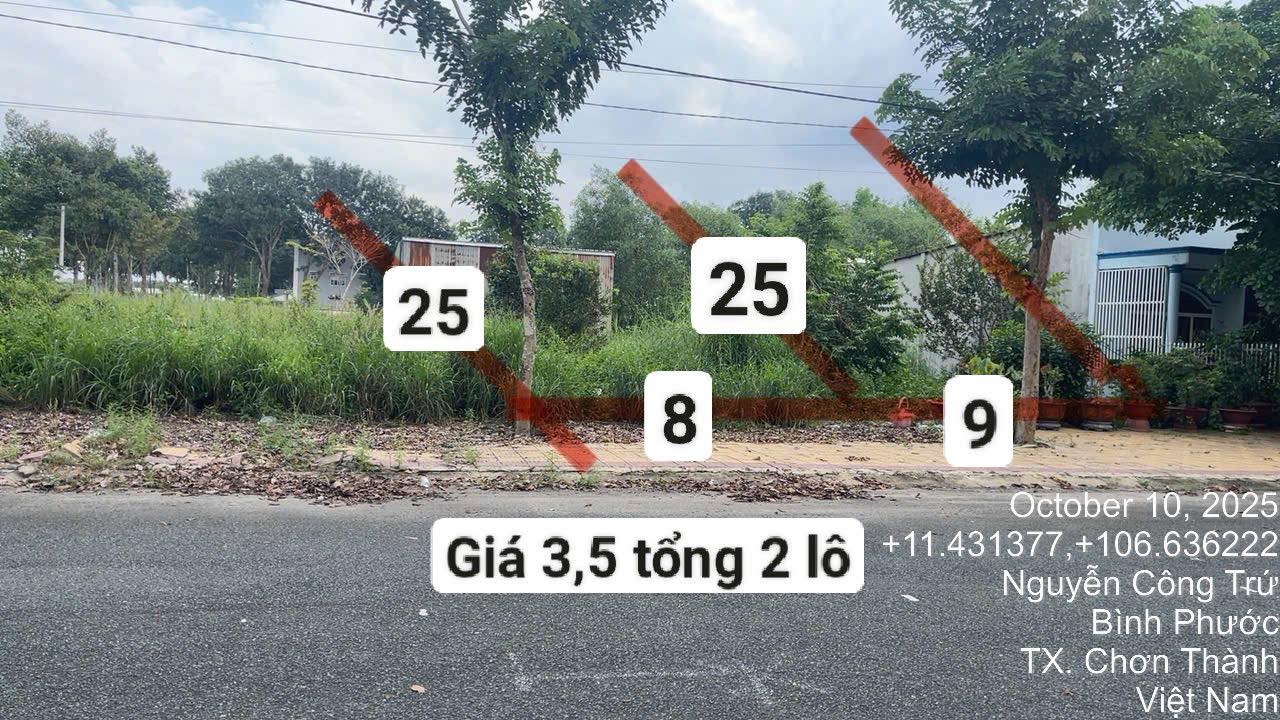 Đất nền khu phố Trung Lợi, thị trấn Chơn Thành 200m² - Giao thông thuận lợi, kinh doanh tiềm năng!