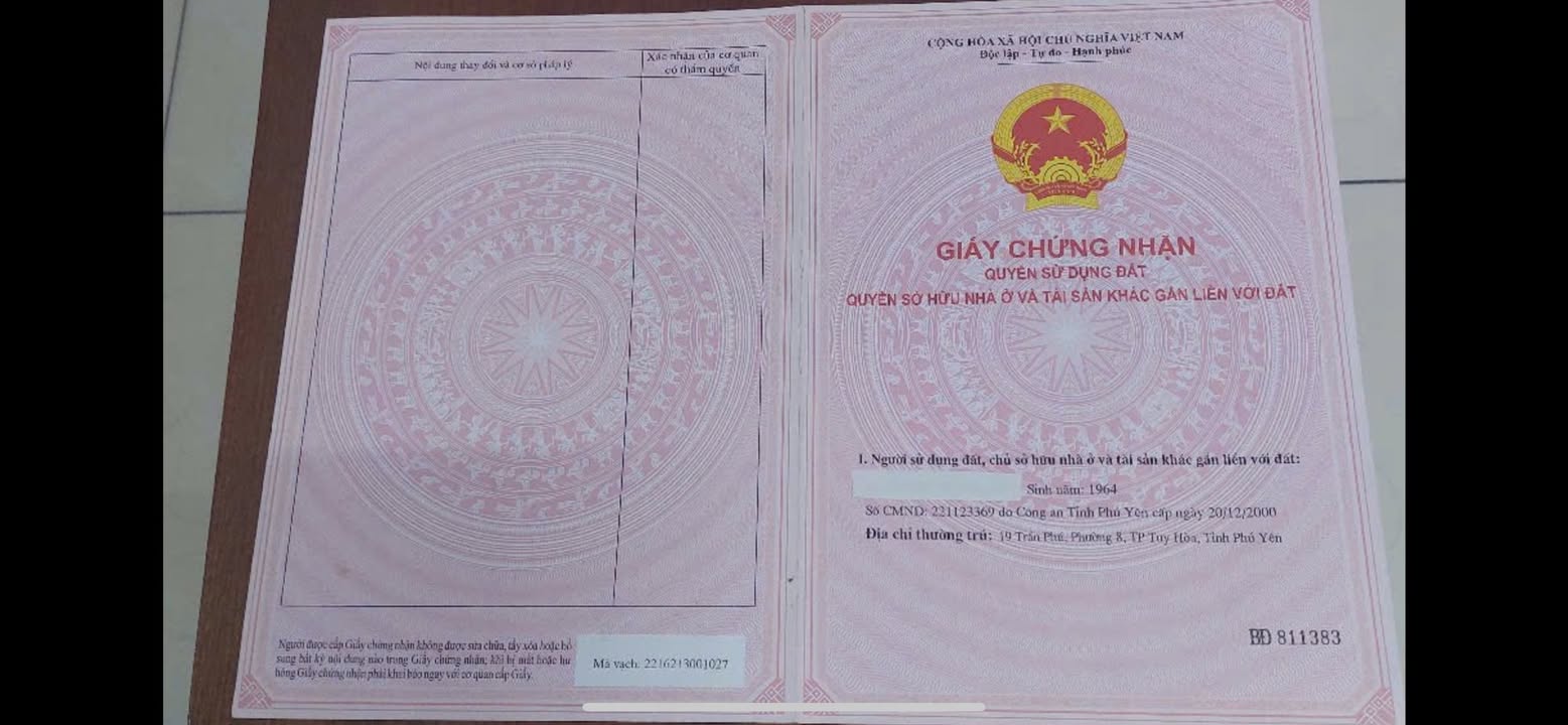 Bán đất chính chủ tại xã An Phú, TP Tuy Hòa 780m² - Đầu tư sinh lời hoặc nghỉ dưỡng lý tưởng!