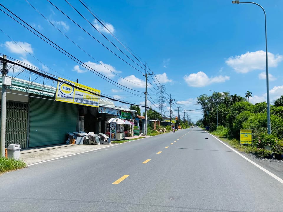 Đất thổ cư An Nhơn Tây, Củ Chi 205m² giá 2.4 tỷ - Mặt tiền đường Tỉnh Lộ 15!