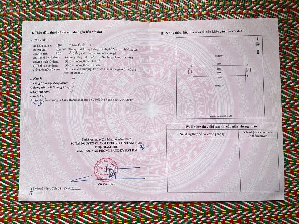 Đất Yên Khang Hưng Đông 80m² giá 3 tỷ - Nơi lý tưởng để an cư!