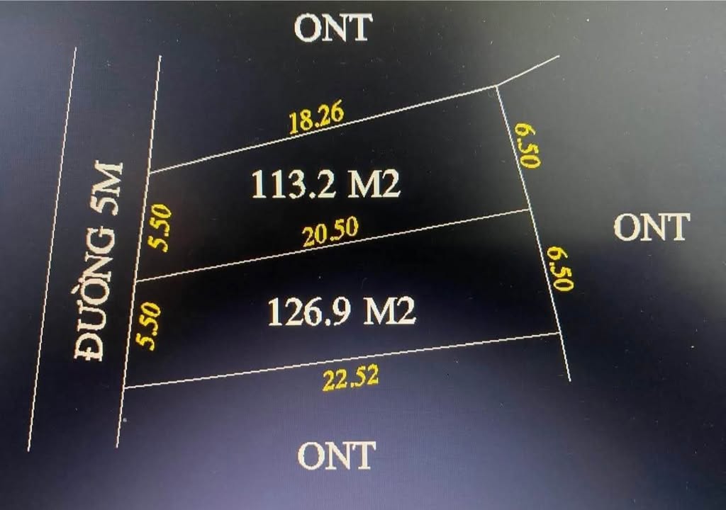 Đất thổ cư Hưng Mỹ 113m² giá 1.65 tỷ - Sổ hồng riêng, sang tên ngay!