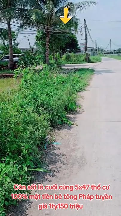 Đất nền 235m² mặt tiền đường Pháp Tuyền, giá 1.15 tỷ - Cần bán gấp chính chủ!