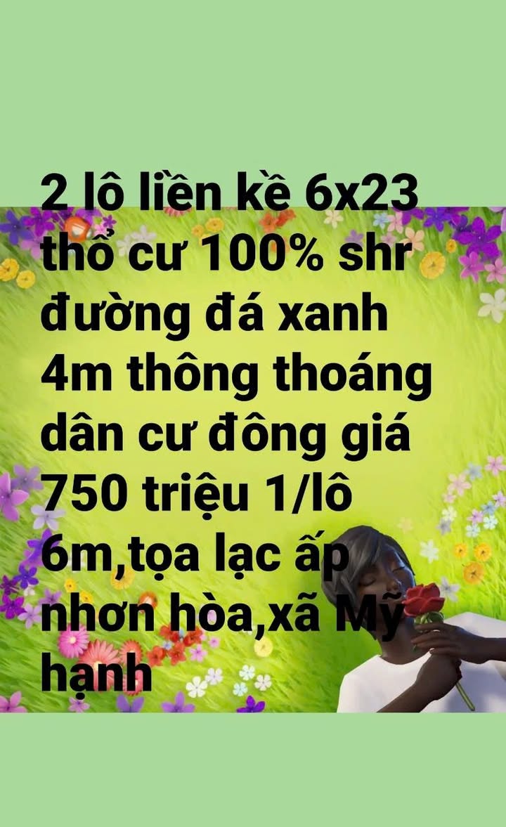 Đất thổ cư 138m² tại ấp Nhơn Hòa, Long An giá 750 triệu - Cơ hội đầu tư sinh lời!