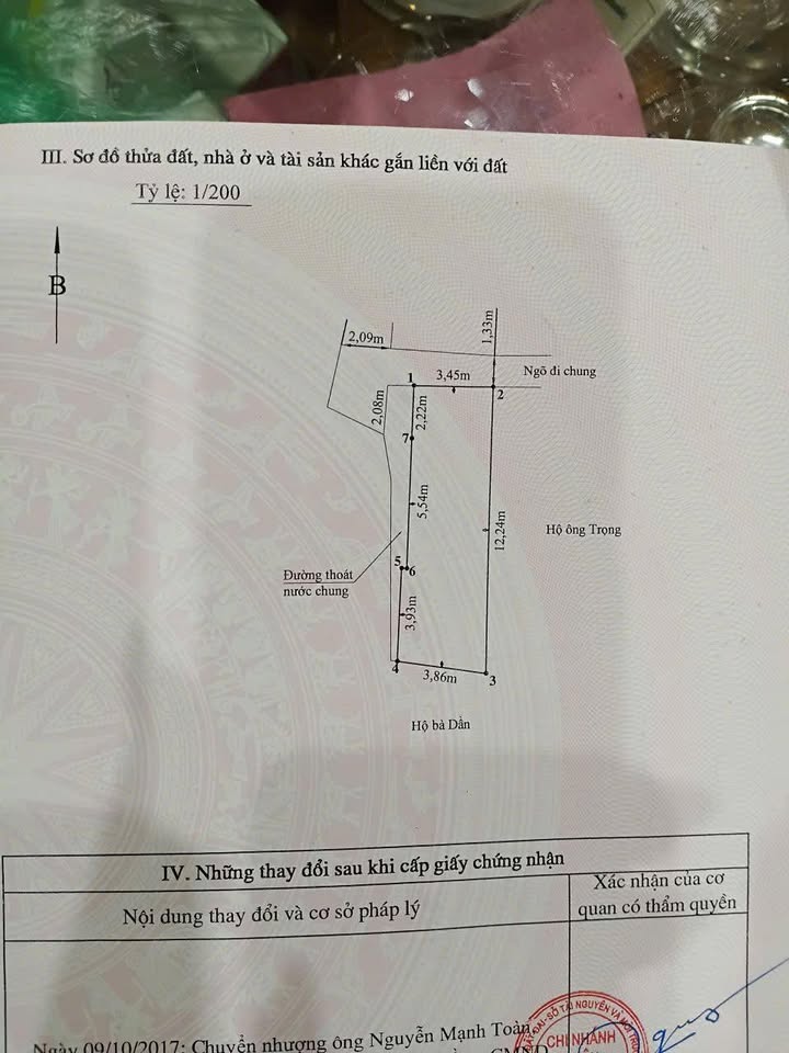 Nhà cấp 4 + Đất Ngõ 183 Đình Đông 47m² giá 1.75 tỷ - Cơ hội hiếm có!