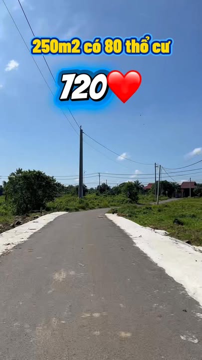 Đất nền giá F0 tại Nghĩa Thành, Châu Đức - 204m² chỉ 720 triệu - Cơ hội đầu tư hấp dẫn!