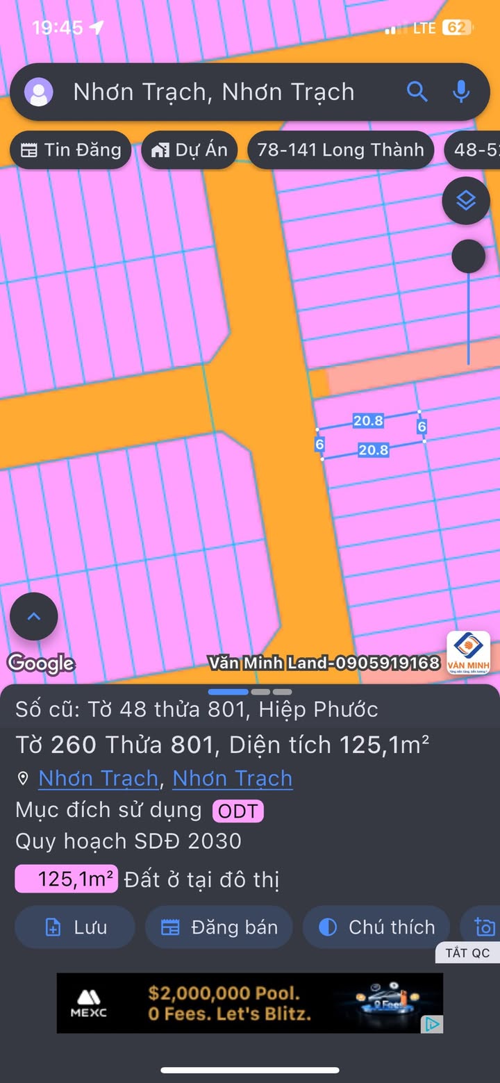 Đất nền KĐC Richland Hiệp Phước 125m² giá 4 tỷ - Đầu tư sinh lời ngay!