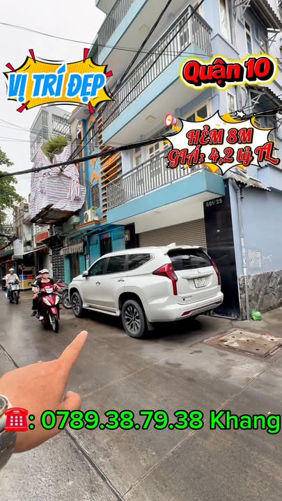 Nhà phố Hòa Hưng Quận 10 giá 4.2 tỷ - Vị trí đẹp, thuận tiện kinh doanh!