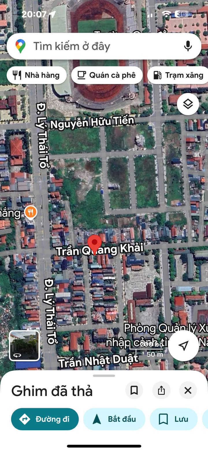 Đất Kinh doanh mặt đường Trần Quang Khải, Phủ Lý 130m² chỉ 5.2 tỷ - Cơ hội đầu tư tuyệt vời!