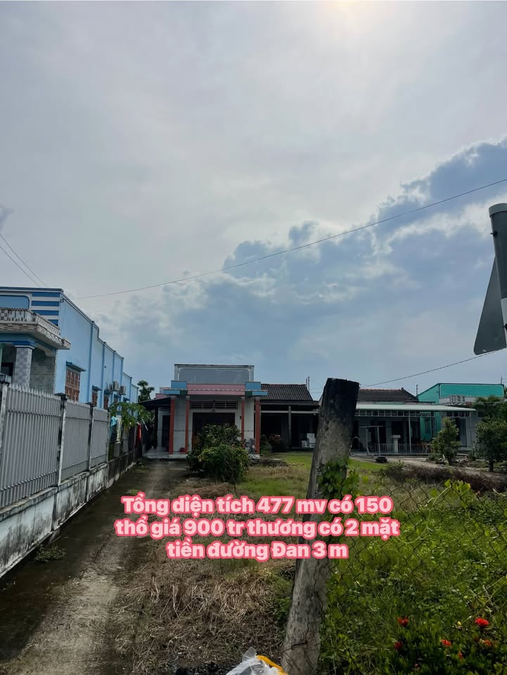 Nhà cấp 4 Gò Công Đông 448m² giá 900 triệu - Nhà đẹp, vị trí thuận lợi!