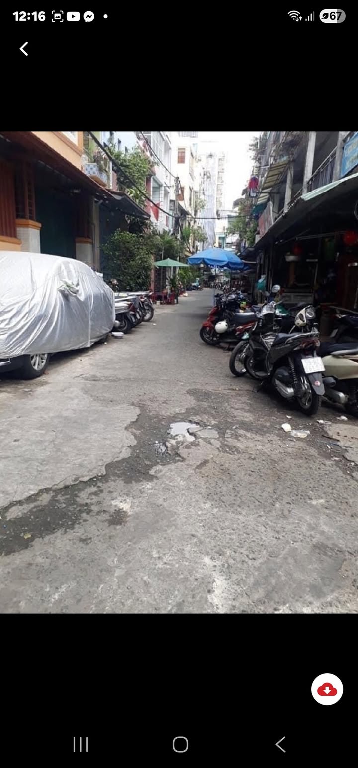 Bán nhà Điện Biên Phủ, phường 1, quận 3 - 62m² chỉ 12 tỷ, hẻm rộng xe tải vào nhà!