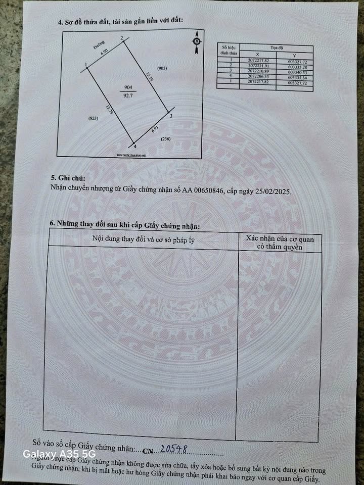 Đất nền Vinh Lộc, Nghi Lộc 93m² giá 700 triệu - Cơ hội đầu tư hấp dẫn!