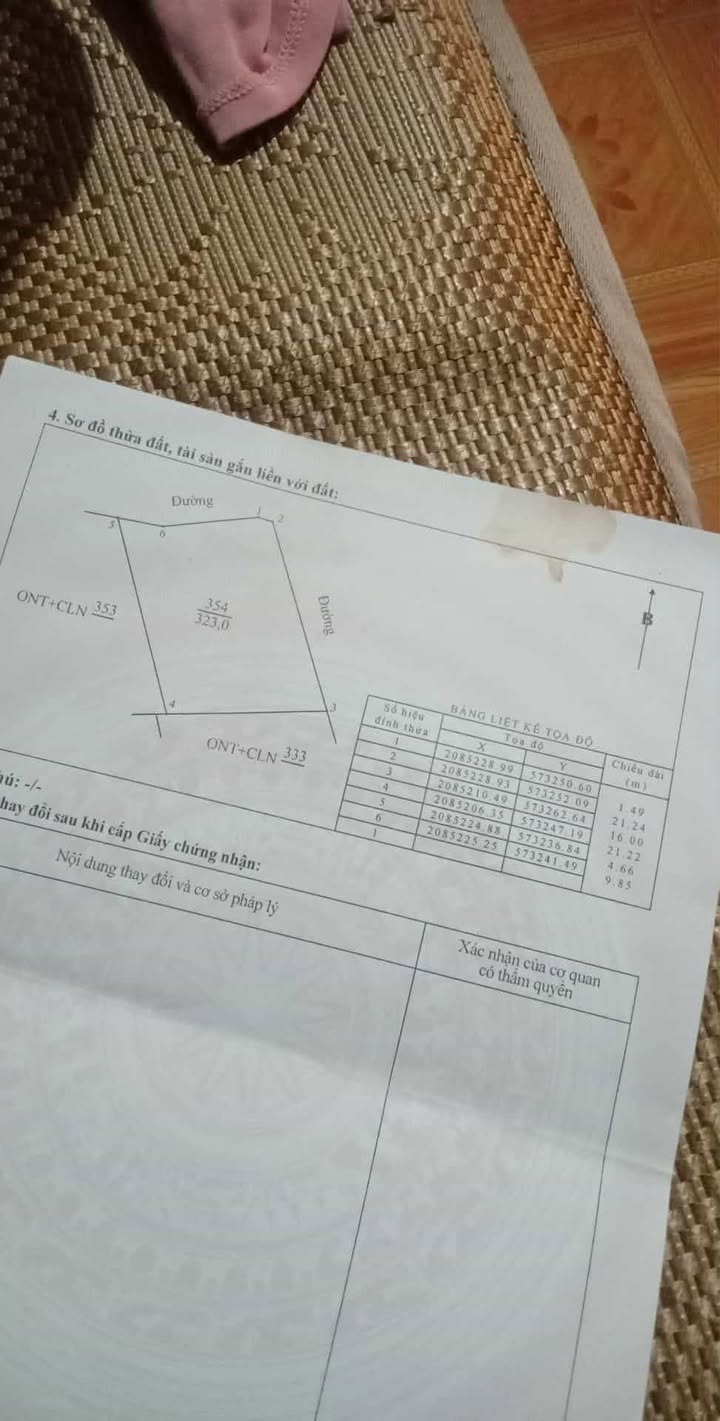 Đất nền khu phố 8, Trù Sơn, Đô Lương 336m² giá chỉ 900 triệu - Sổ đỏ chính chủ!