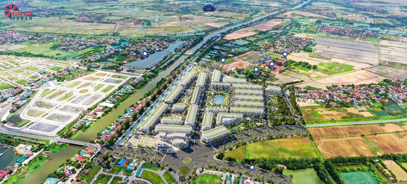 Đất nền Kosy Lita Hà Nam 82.5m² giá 2.3 tỷ - Lô áp góc hiếm có!