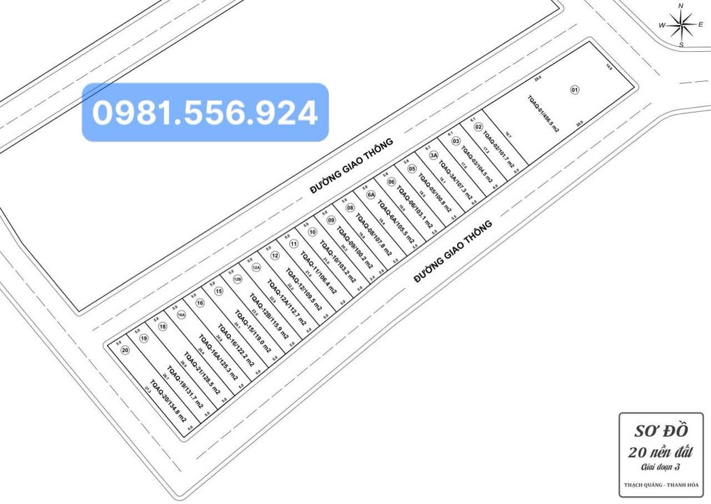Đất thổ cư xã Thạch Quảng 100m² giá 300 triệu - Cơ hội đầu tư hiếm có!