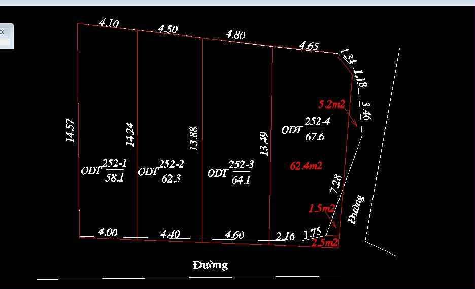 Đất thổ cư An Bình, Thuận Thành, Bắc Ninh 58.3m² giá 1.6 tỷ - Ô tô vào tận nơi!