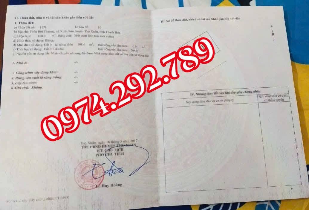 Đất mặt tiền Quốc lộ 47, xã Xuân Sinh, 108m² giá chỉ 700 triệu - Cần bán gấp!