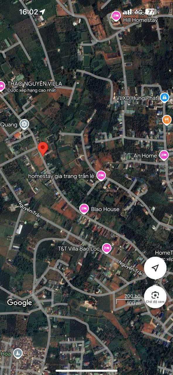 Đất mặt tiền 123 Mạc Đĩnh Chi, Bảo Lộc 520m² giá 3.1 tỷ - Cơ hội đầu tư tuyệt vời!