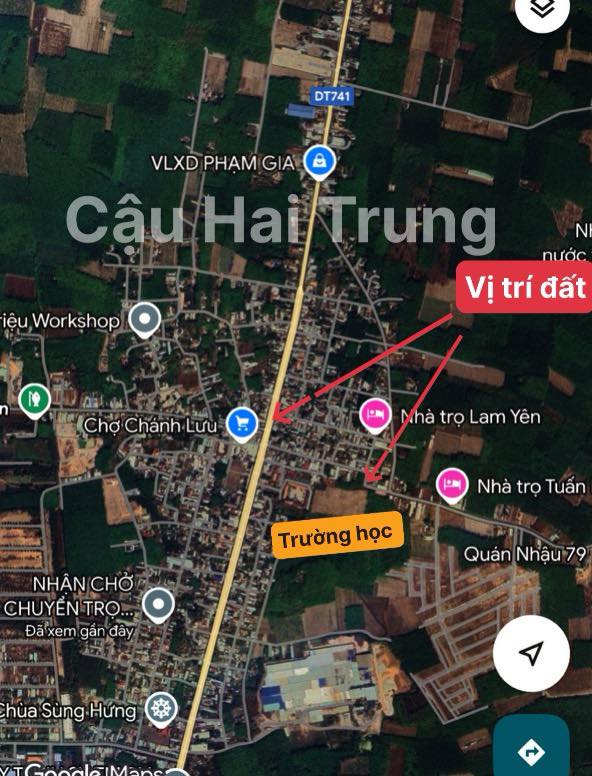 Đất thổ cư Chánh Phú Hòa 50000m² giá 1.2 tỷ - Đường ô tô thông thoáng!