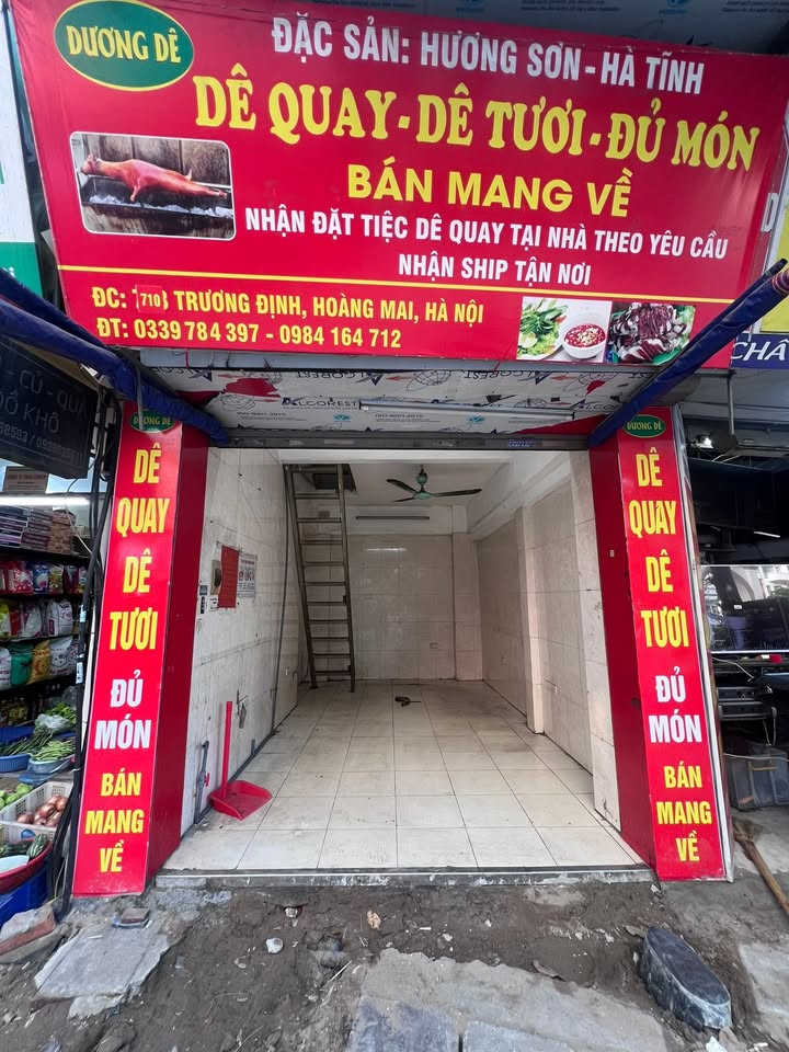 Cho thuê nhà mặt phố Trương Định 3 tầng - Kinh doanh sầm uất chỉ 9 triệu/tháng!